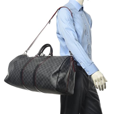 louis vuitton keepall 55 damier graphite price|keepall 55 price.